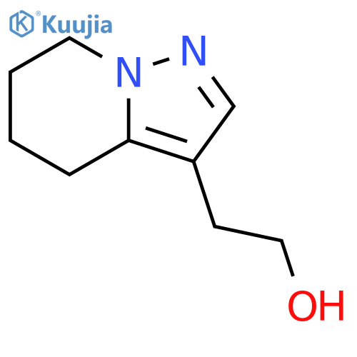 2-{4H,5H,6H,7H-pyrazolo1,5-apyridin-3-yl}ethan-1-ol structure