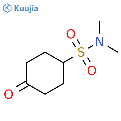 4-Oxo-cyclohexanesulfonic acid dimethylamide structure