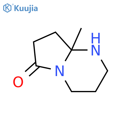 8a-methyl-octahydropyrrolo[1,2-a]pyrimidin-6-one structure