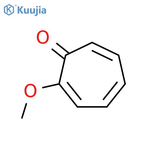 2-Methoxy-2,4,6-cycloheptatrien-1-one structure