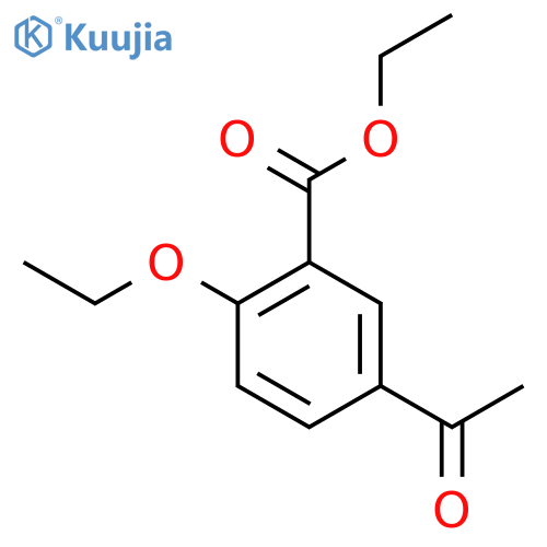 Ethyl 5-acetyl-2-ethoxybenzoate structure