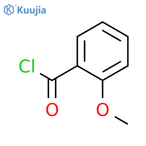 2-Methoxybenzoyl chloride structure