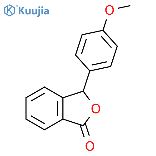 1(3H)-Isobenzofuranone, 3-(4-methoxyphenyl)- structure