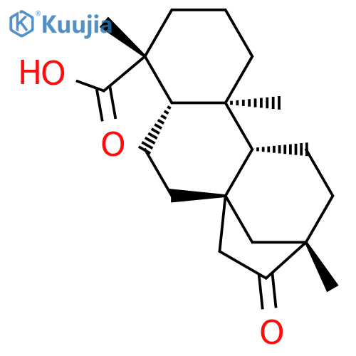 17-Norkauran-18-oic acid, 13-methyl-16-oxo-, (4α,8β,13β)-(±)- structure