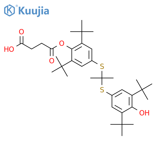 Succinobucol structure