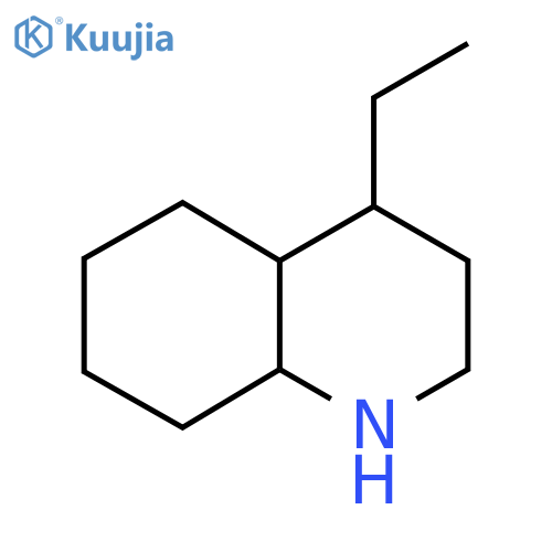 4-ethyl-decahydroquinoline structure