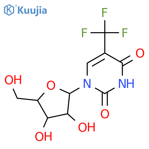 5-(Trifluoromethyl)uridine structure