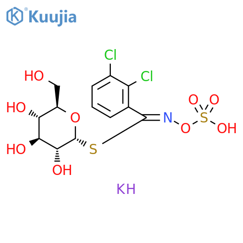 (2,3-Dichlorophenyl) α-Glucosinolate Potassium Salt structure