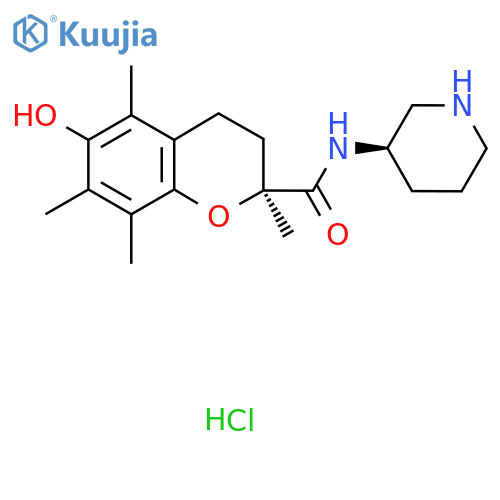 Sonlicromanol hydrochloride structure