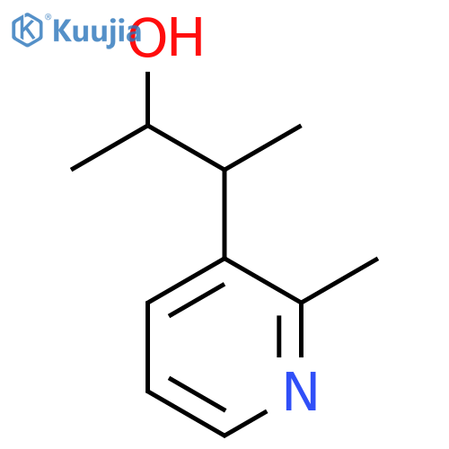 3-(2-methylpyridin-3-yl)butan-2-ol structure
