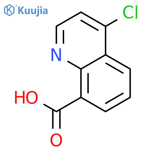 4-chloroquinoline-8-carboxylic acid structure