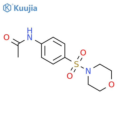 Acetamide,N-[4-(4-morpholinylsulfonyl)phenyl]- structure