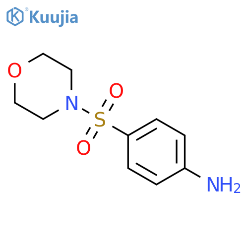 4-(morpholine-4-sulfonyl)aniline structure