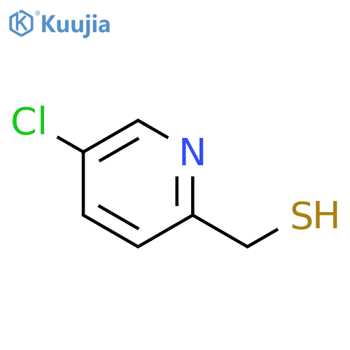 (5-chloropyridin-2-yl)methanethiol structure