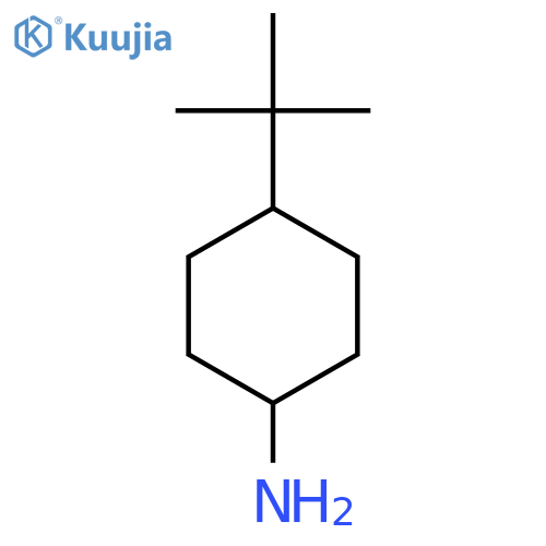 cis-4-tert-butylcyclohexanamine structure
