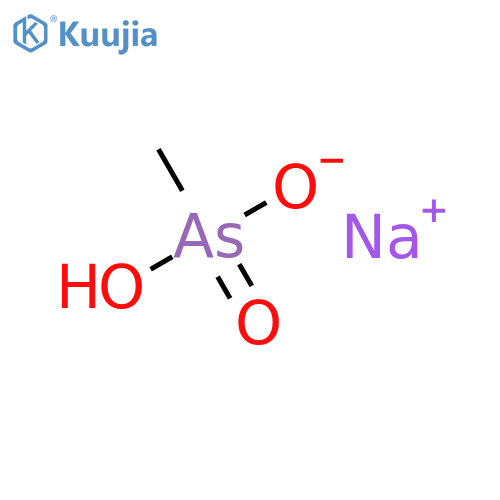 Monosodium Acid Methane Arsonate Sesquihydrate structure