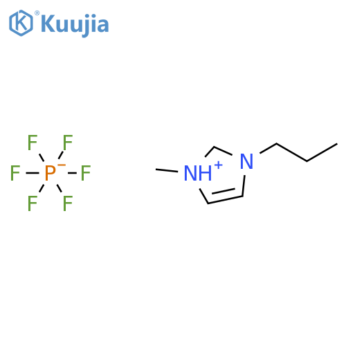 1-methyl-3-propyl-1,2-dihydroimidazol-1-ium hexafluorophosphate structure
