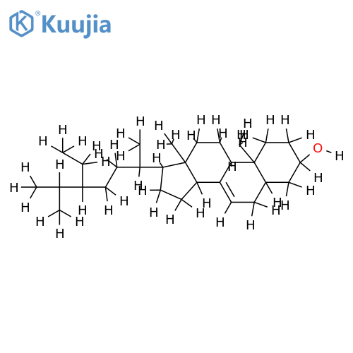 24-Aethyl-3beta-cholest-7-en structure
