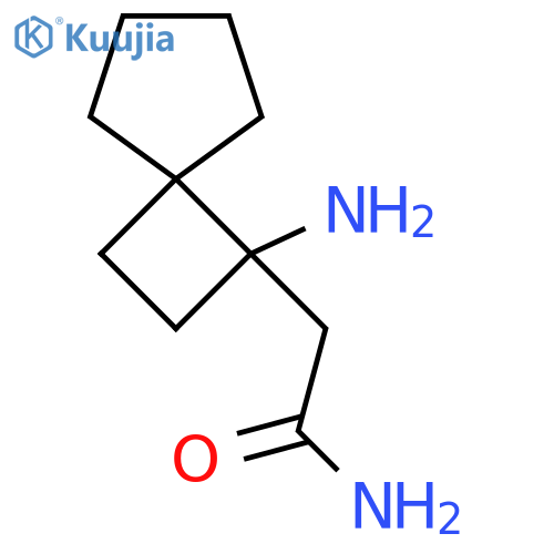 2-{1-aminospiro3.4octan-1-yl}acetamide structure