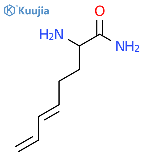 2-aminoocta-5,7-dienamide structure