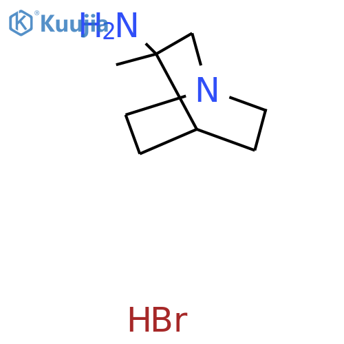 3-methyl-1-azabicyclo[2.2.2]octan-3-amine structure