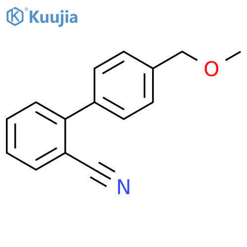 4'-(Methoxymethyl)-1,1'-biphenyl-2-carbonitrile structure