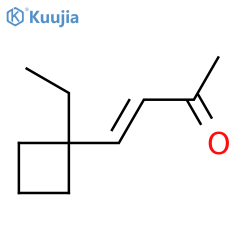 4-(1-ethylcyclobutyl)but-3-en-2-one structure