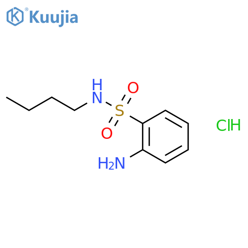 2-Mmino-N-butylbenzenesulfonamide, Hydrochloric Acid Salt structure