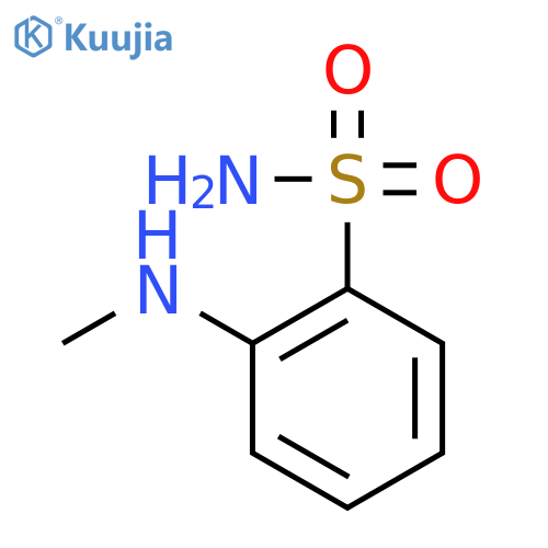 2-(methylamino)benzene-1-sulfonamide structure