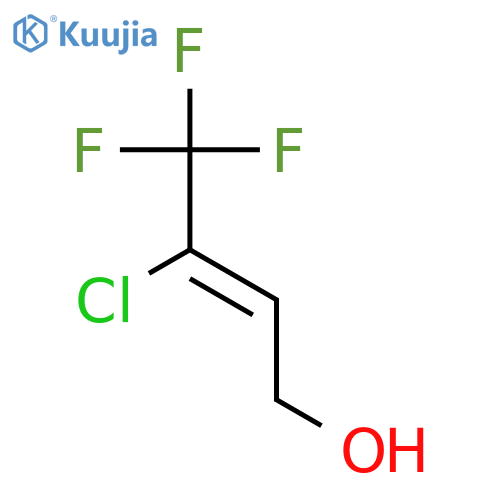 2-Buten-1-ol, 3-chloro-4,4,4-trifluoro- structure