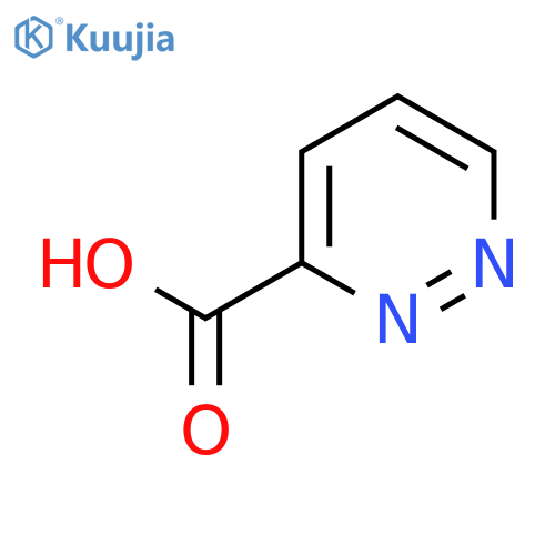Pyridazine-3-carboxylic acid structure