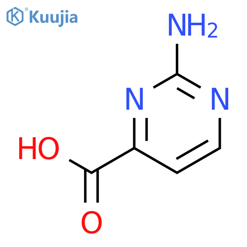 2-Aminopyrimidine-4-carboxylic acid structure