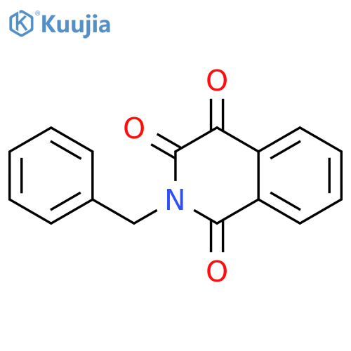 1,3,4(2H)-Isoquinolinetrione,2-(phenylmethyl)- structure