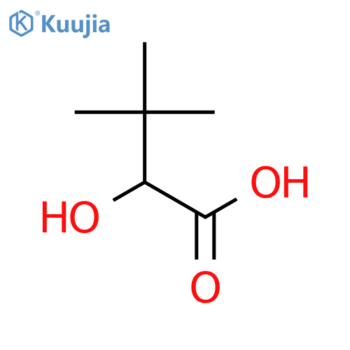 (S)-2-Hydroxy-3,3-dimethylbutanoic acid structure