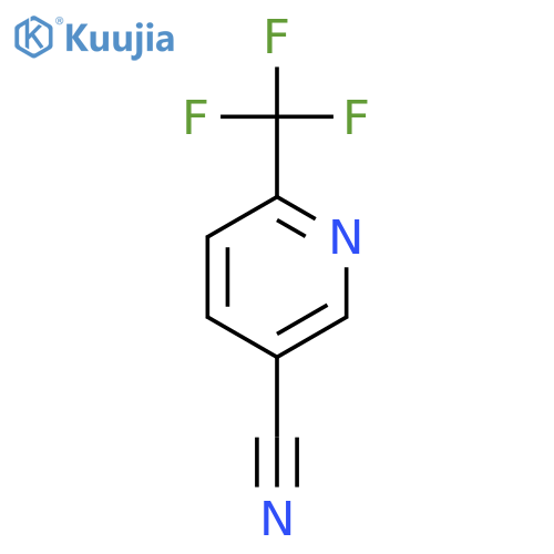 6-(trifluoromethyl)pyridine-3-carbonitrile structure