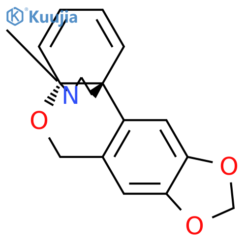1H,5H-3a,10b-[1,3]Butadieno[1,3]dioxolo[6,7][2]benzopyrano[3,4-b]pyrrole, 2,3-dihydro-3-methyl-, (3aR,10bR)- (9CI) structure