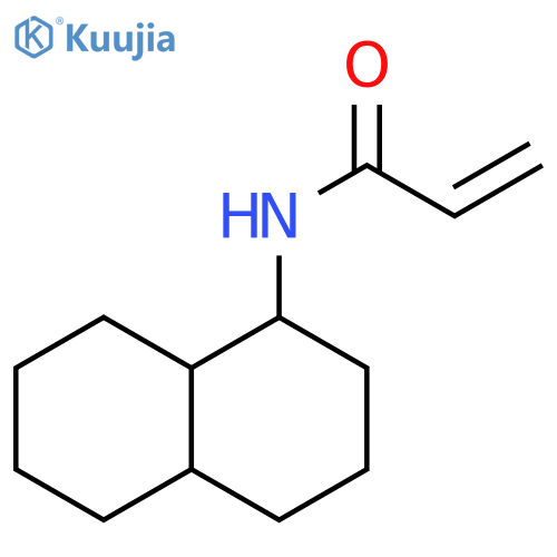 N-(Decahydro-1-naphthalenyl)-2-propenamide structure