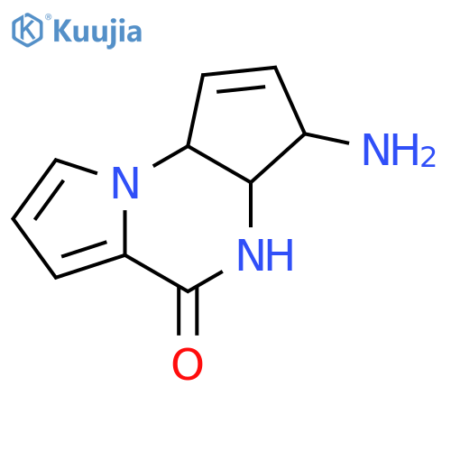 5H-Cyclopenta[e]pyrrolo[1,2-a]pyrazin-5-one,3-amino-3,3a,4,9a-tetrahydro-, (3R,3aS,9aR)-rel- structure