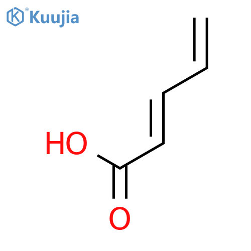 (2E)-2,4-Pentadienoic Acid structure