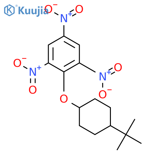 2-[(4-tert-Butylcyclohexyl)oxy]-1,3,5-trinitrobenzene structure