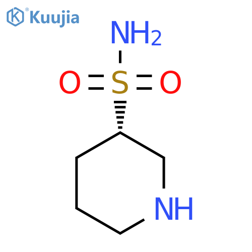 (3S)-piperidine-3-sulfonamide structure