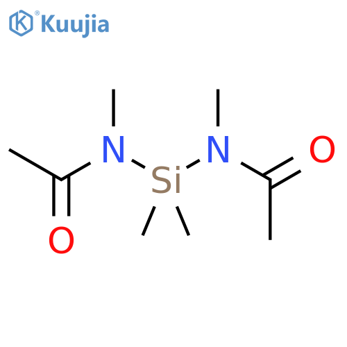 Acetamide,N,N'-(dimethylsilylene)bis[N-methyl- structure