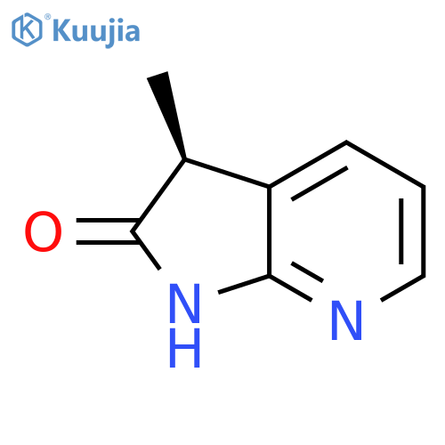 (3S)-3-methyl-1H,2H,3H-pyrrolo[2,3-b]pyridin-2-one structure