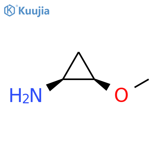 Cyclopropanamine, 2-methoxy-, (1S,2R)- structure