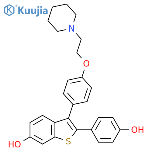 Desketoraloxifene structure