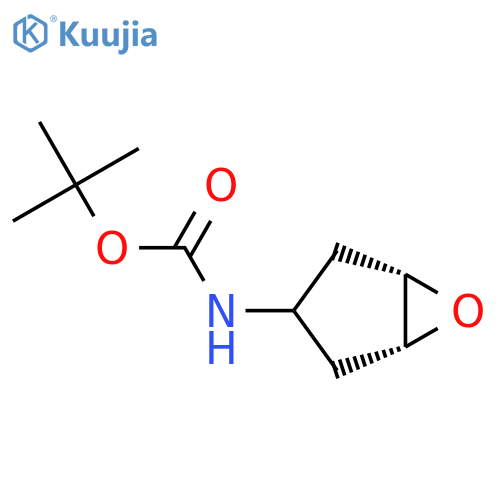 Tert-butyl (1R,3S,5S)-6-oxabicyclo[3.1.0]hexan-3-ylcarbamate structure