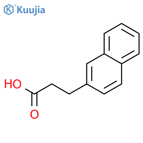 3-(Naphthalen-2-yl)propanoic acid structure
