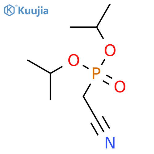 Diisopropyl cyanomethylphosphonate structure