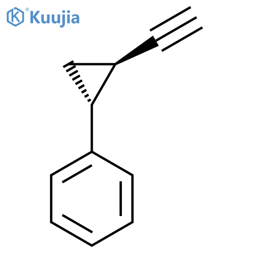[(1R,2R)-2-Ethynylcyclopropyl]benzene structure