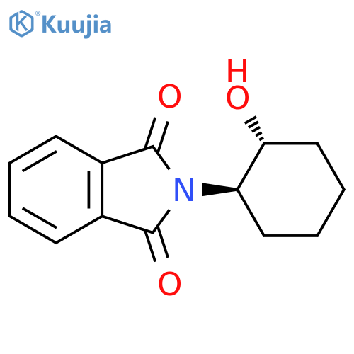 2-[(1R,2R)-2-hydroxycyclohexyl]-1H-isoindole-1,3(2H)-dione structure